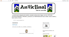 Desktop Screenshot of anticlinal.com